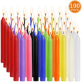 Colorful Mini Taper 4 Inches Candles Garden Plus