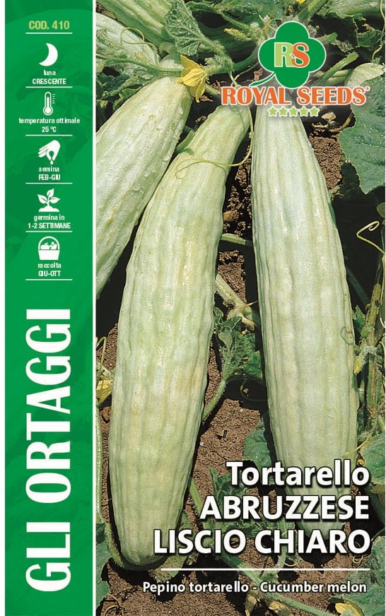 Cucumber Melon Light Smooth Barese- Royal Seed RYMO37/46 - COD.410 Garden Plus