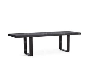 Solid Wood Long Table and Bench Garden Plus