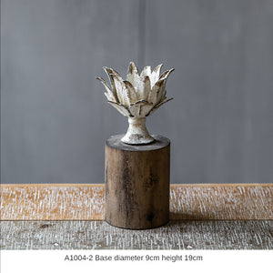 Retro European Table Candle stand Garden Plus