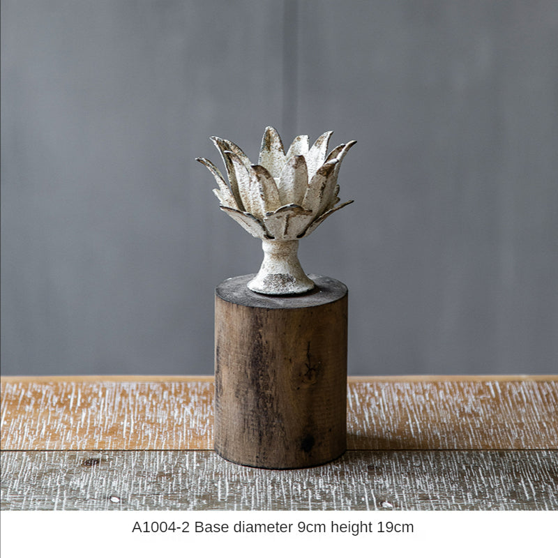 Retro European Table Candle stand Garden Plus