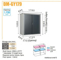 Daiken Outdoor Storage Garden Plus