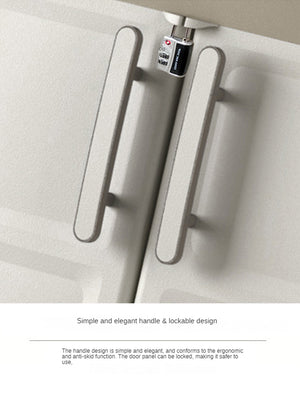 Keter Excellence Plastic Balcony Storage Cabinet Garden Plus