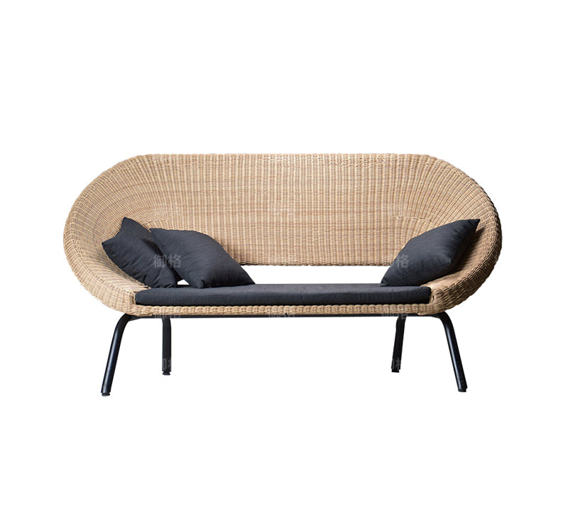 Rattan Sofa Couch Set Garden Plus