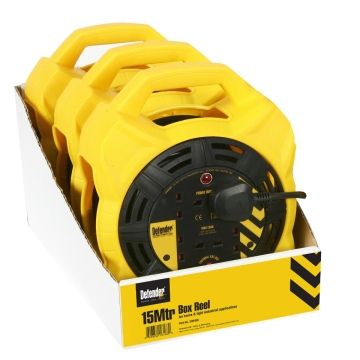 Defender 15m Box Reel (E86612) Garden Plus