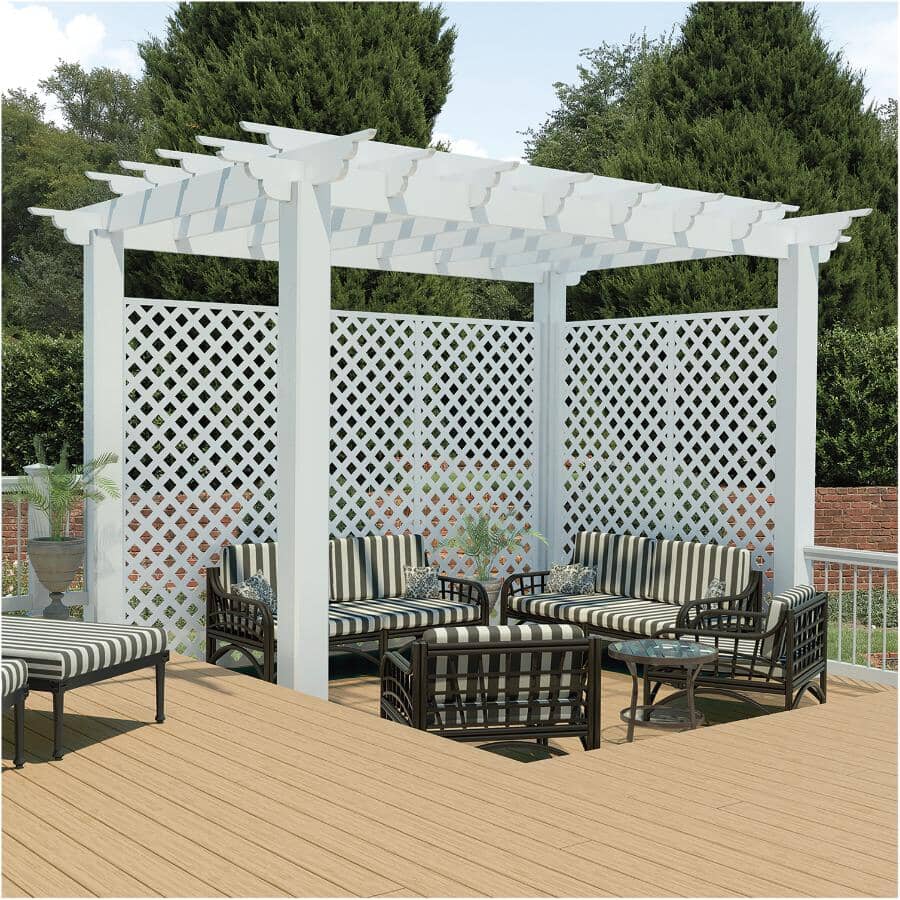 Dimension Classic Diamond Fence Garden Plus