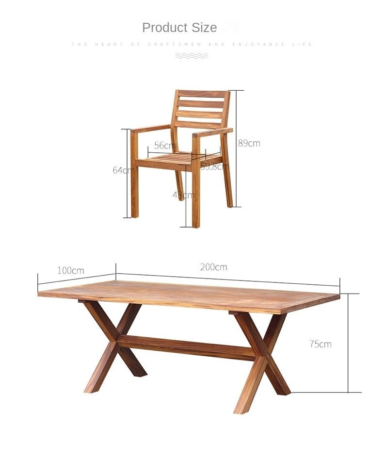 Dining Table No.23 Garden Plus