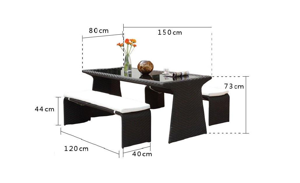 Dining Table set No.2 Garden Plus