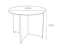 Dining Table set No.3 Garden Plus