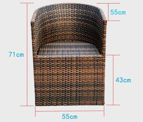 Dining Table set No.6 Garden Plus