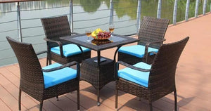 Dining Table set No.9 Garden Plus