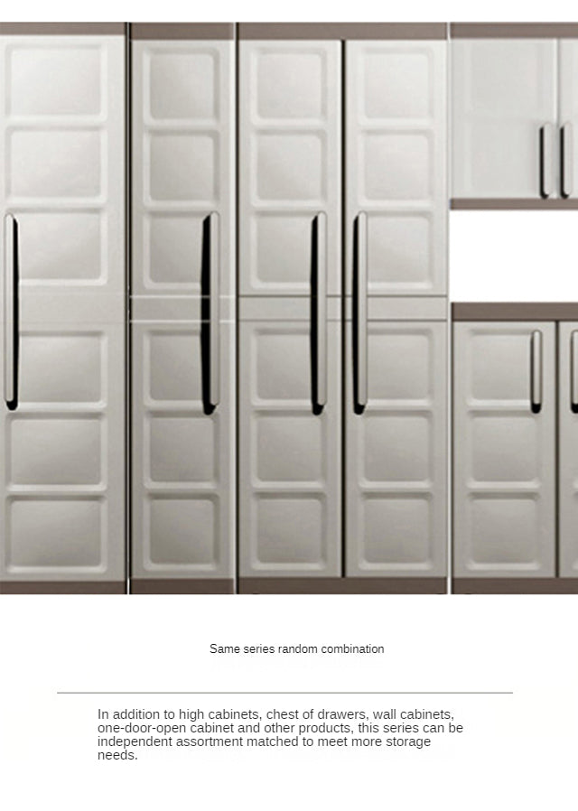 Keter Excellence Plastic Balcony Storage Cabinet Garden Plus