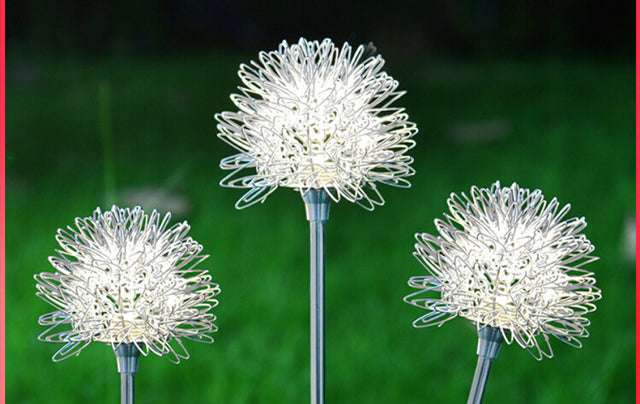 Solar Dandelion LED Lamp