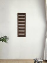 Outdoor Wooden Louver Mesh Screen Fence Garden Plus