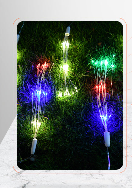 Solar Fireworks Hanging Light Garden Plus