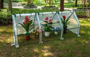 Triangular Freeze Insulation Cover Plant Greenhouses Garden Plus