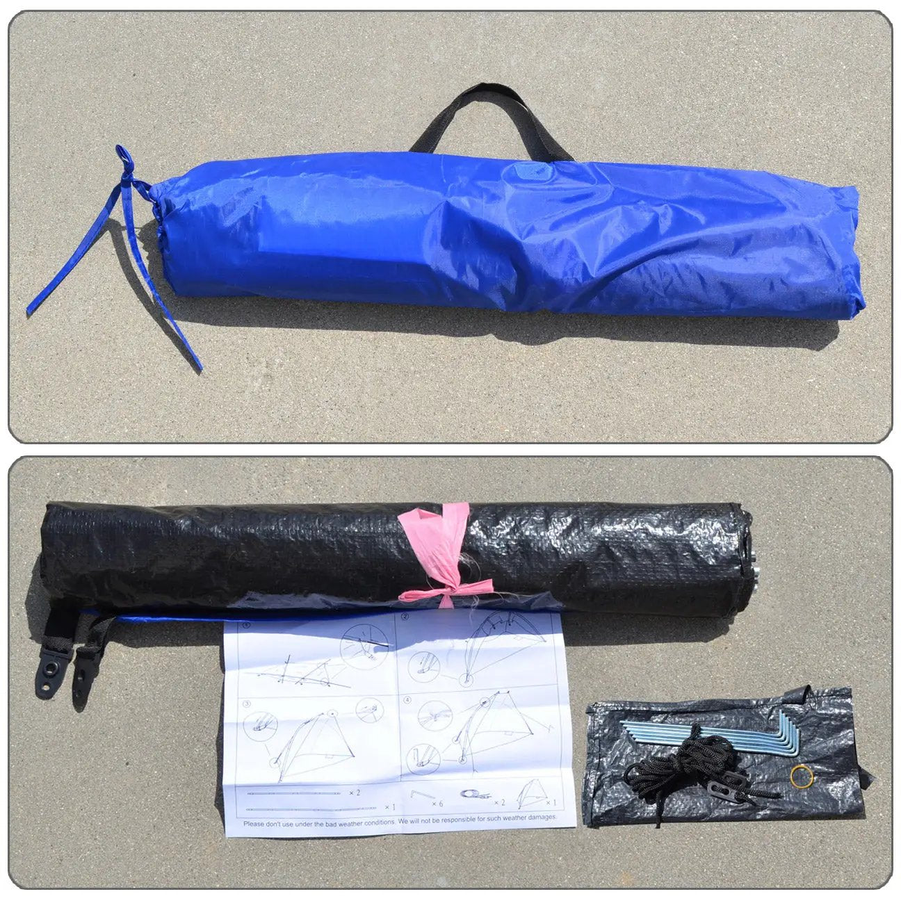 Outdoor Sun Shade Beach Camping Tent Garden Plus