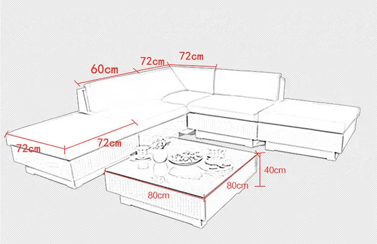 Sofa set No.27 Garden Plus