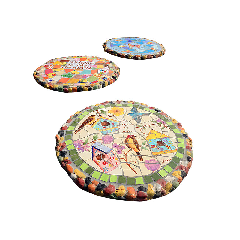 High-end Courtyard Decoration Ornaments Outdoor Garden Pedal Stepping Stone Garden Plus