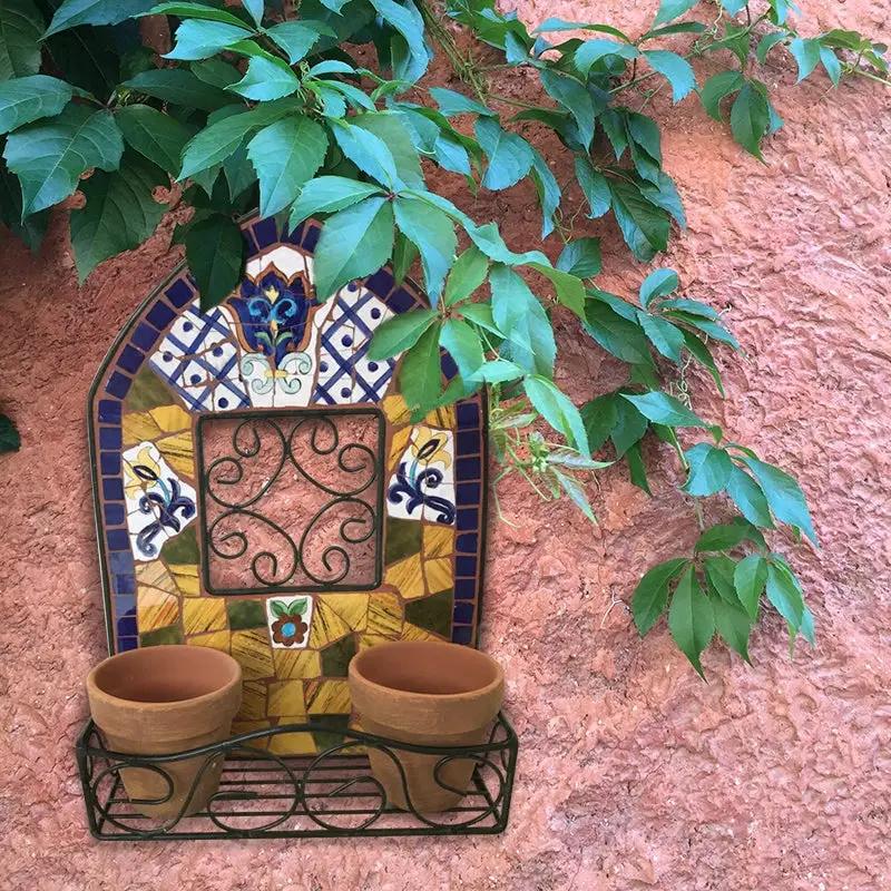 Mexico Mediterranean Wall-hanging Flowerpot Garden Plus