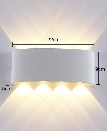 Outdoor Waterproof Two-way Wall LED Lamp Garden Plus