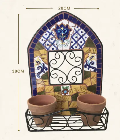 Mexico Mediterranean Wall-hanging Flowerpot Garden Plus