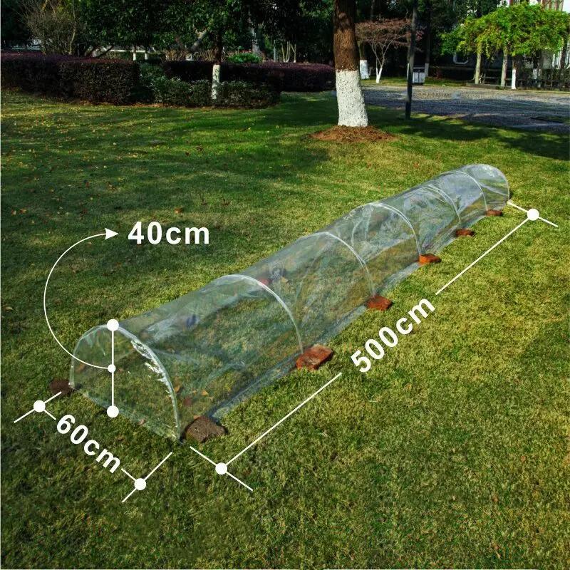 Long Arched Vegetable Antifreeze Waterproof Greenhouse Garden Plus