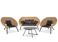 Rattan Sofa Couch Set Garden Plus