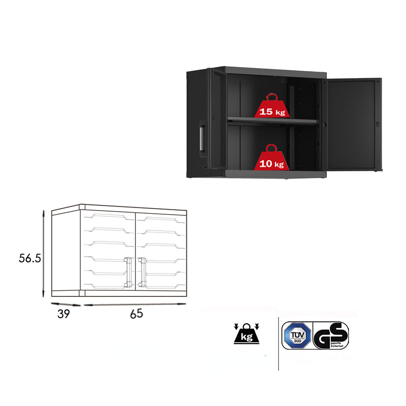 Keter Detroit Wall Cupboard Garden Plus