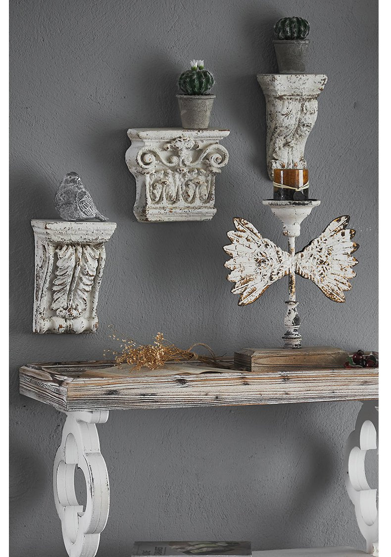 European style Retro Wall Hanging Decorative Shelf Garden Plus