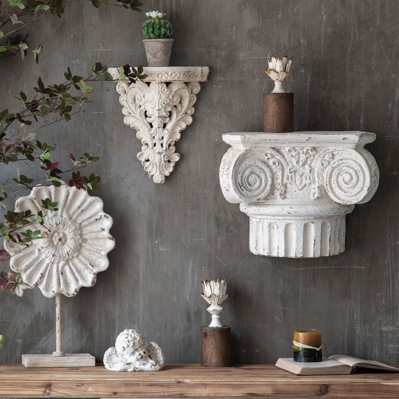 European style Retro Wall Hanging Decorative Shelf Garden Plus