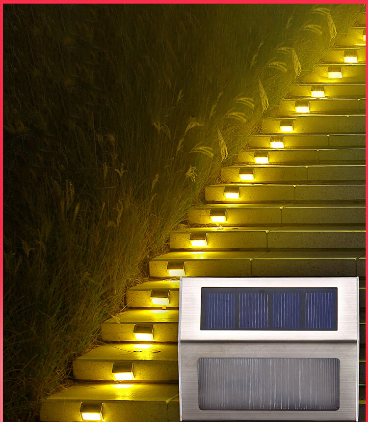 Solar Stairs, Floor & Wall Lamp Garden Plus