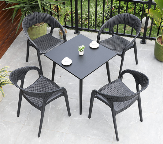 Plastic Table & Chairs Set No.1 - Garden Plus