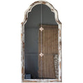 French Style Retro Full-Length Wall Hanging Mirror Garden Plus