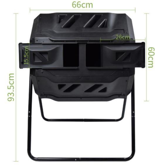 Garden Tumbler Composter 160L Garden Plus