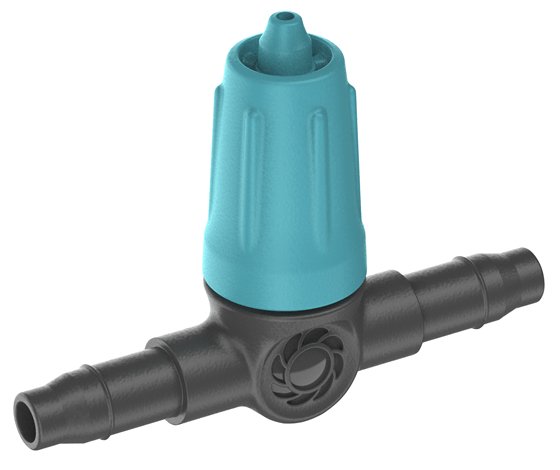 GARDENA 可調式直列滴頭 0–15 l/h 13315-20