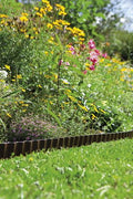 Gardena Bed Edging (Brown), 15cm high Garden Plus