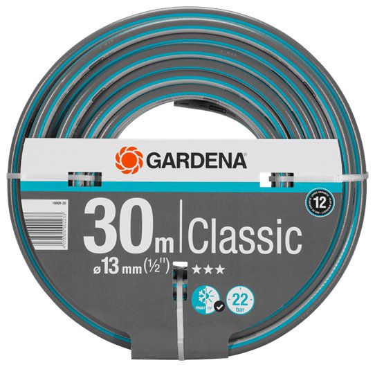 Gardena Classic Hose 13 mm (1/2"), 30 m Garden Plus