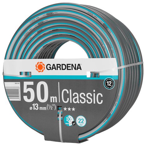 Gardena Classic Hose 13 mm (1/2"), 50 m Garden Plus