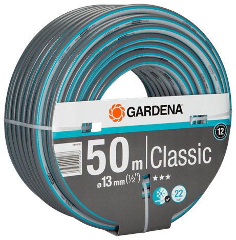 Gardena Classic Hose 13 mm (1/2"), 50 m Garden Plus