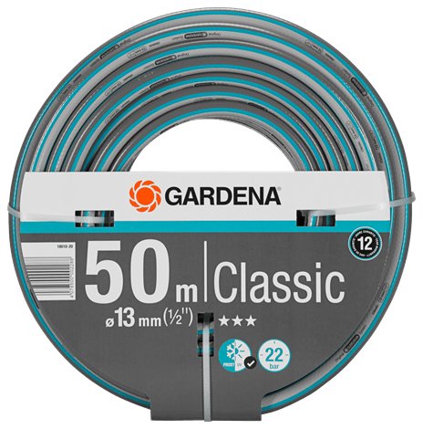 Gardena Classic Hose 13 mm (1/2"), 50 m Garden Plus