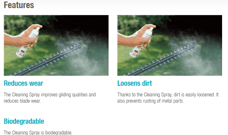 Gardena Cleaning Spray Garden Plus