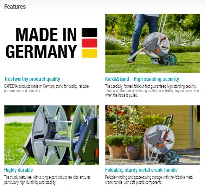 Gardena CleverRoll M Metal 18541 Garden Plus