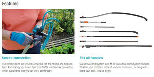 Gardena Combisystem Cultivator, 10cm width Garden Plus