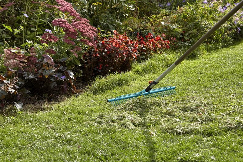 Gardena Combisystem 24 Inch Gather Rake Head Lawn Tool Gardena 24-Inch ...