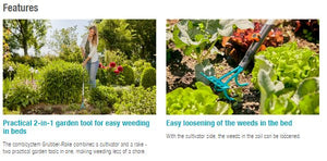 Gardena Combisystem Grubber-Rake Garden Plus