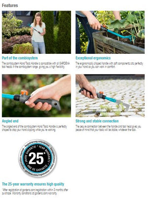 Gardena Combisystem Hand Tools Handle Garden Plus
