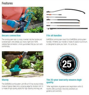 Gardena Combisystem Joint Brush M Garden Plus