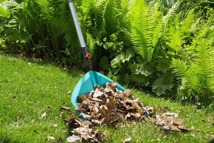 Gardena Combisystem Shovel Rake Garden Plus