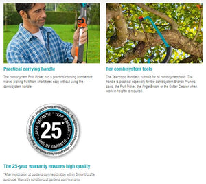 Gardena Combisystem Telescopic Handle 160 – 290 cm Garden Plus